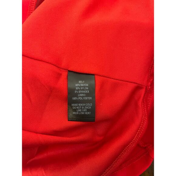 Lulus Red Dress Size Small Fit and Flare - Picture 5 of 7
